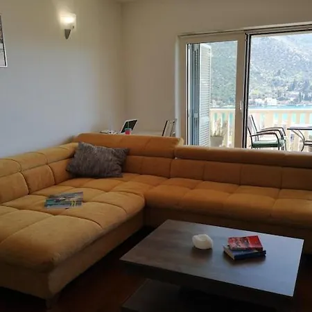 Daire Blue Infinity 3 Lemi - Two Bedroom With Balcony And Sea View Zaton (Dubrovnik-Neretva)